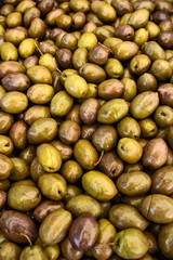 Olives in the market