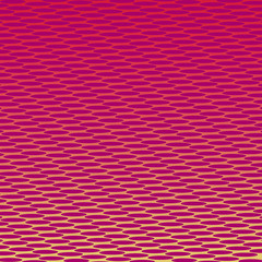 Halftone Ellipse Spotted Dots Circle Abstract Vector Illustration Red Background.