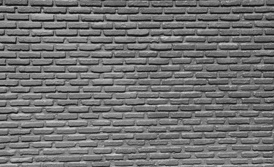 Gray and Silver tone  Brick Wall Old and Clean solid material  background Textures horizontal High quality surface images for design Art ,construction and architecture