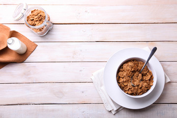 dry cereal flakes