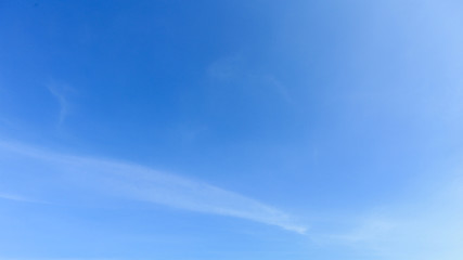 Beautiful white clouds in blue sky.