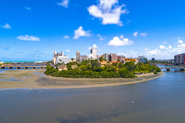 Fototapeta premium Recife - Drone - Farol - Antigo