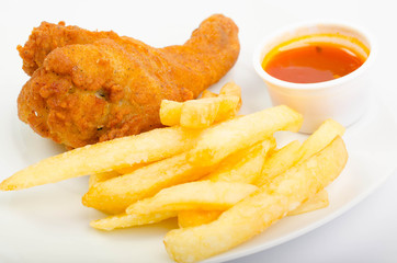 kurczak tortilla fastfood ryba © slimlukas