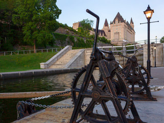 rideau canal old mechanism
