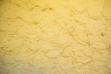 background texture old yellow concrete wall