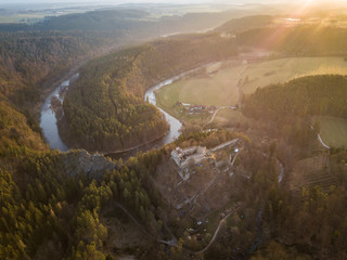 Divci kamen is a ruin of a Gothic castle near the town of Kremze in  the Cesky Krumlov district ....