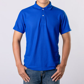 Blue Polo Shirt Images – Browse 1,018 Stock Photos, Vectors, and Video ...