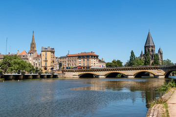 the city of Metz, in Lorraine