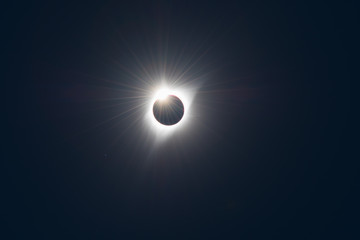 Totality Ends - 2017 Solar Eclipse
