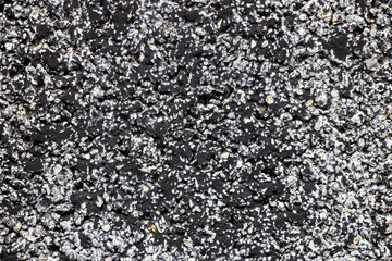 Black and white rock brick close up texture background
