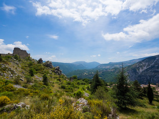 Fototapeta na wymiar Hautes Gréolières