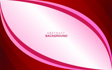 Red Abstract Background. Wave Background. Vector Illustration 