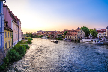 Naklejka premium Historische Altstadt von Bamberg