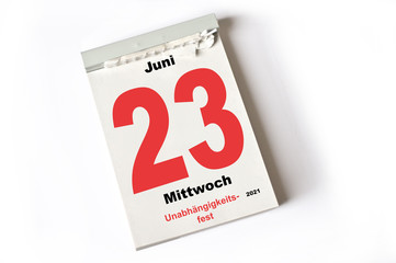 23. Juni 2021 Unabhängigkeitsfest (Jura)