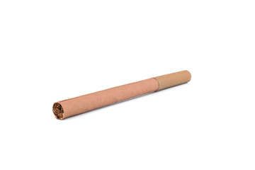 Cigar on white background