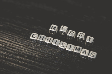 inscription Merry Christmas