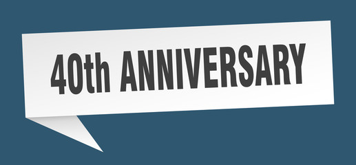 40th anniversary