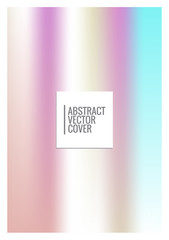Holographic cover design.