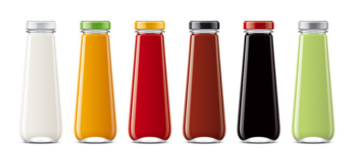 Glass bottle for juices and other drinks