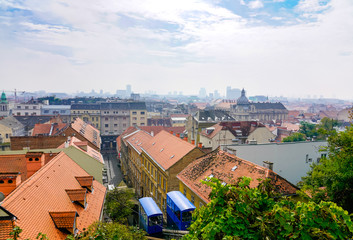 City view of Zagreb, Croatia
