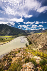 Chui-Oozy (the confluence of the rivers Chuya and Katun). Altai Republic, Russia