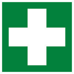 Obraz premium First aid symbol pictogram