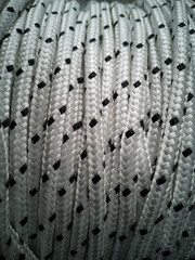 a old rope close up