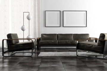 Noda furniture set wih pictureframes