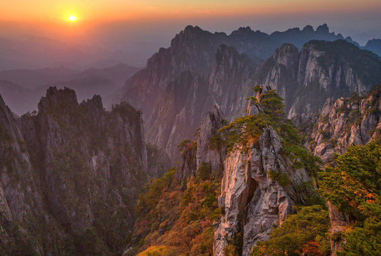 Asia, China, Anhui Province, Mount Huangshan, UNESCO, Yellow Mountain