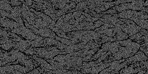 Texture or graphic pattern from short, thin line intersections, positioned vertically, obliquely, or horizontally. Textile. Paper. Monochrome. For posters, banners, retro and urban design