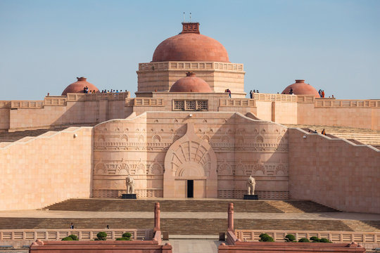 India, Uttar Pradesh, Lucknow, Gomti Nagar, Dr. Ambedkar Park