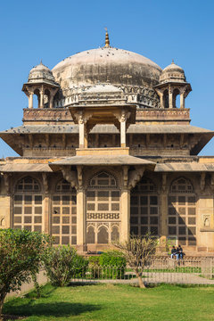 India, Madhya Pradesh, Gwalior, Ghaus Mohammed's Tomb
