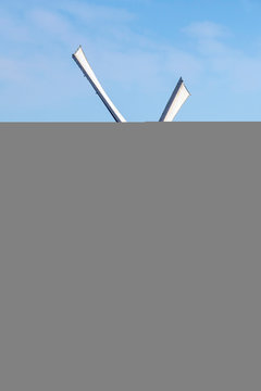 Windmill on polders near village of Schermerhorn, North Holland, Netherlands