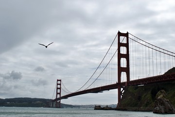 Golden Gate view from Sausalito