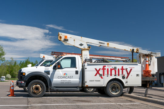 Comcast Xfinity Vehicle and Logo