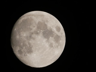 Moon close up