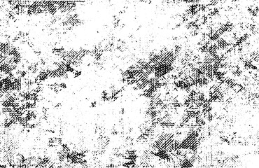Rough black and white texture vector. Distressed overlay texture. Grunge background. Abstract textured effect. Vector Illustration. Black isolated on white background. EPS10.