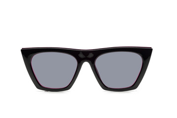 Polarized sunglasses for women, modern and fashionable. isolated on white background.