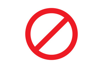 No Sign, No Symbol icon , vector illustration.
