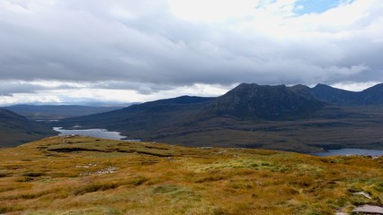 hiking trip around the Cul Mor in Lairg, Scotland