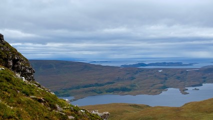 hiking trip around the Cul Mor in Lairg, Scotland