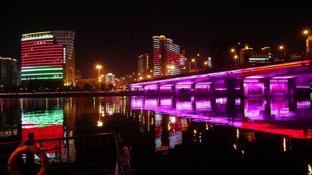 Jinhua at night