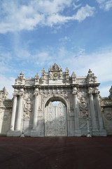 Fototapeta na wymiar Istanbul Dolmabahce Palace Gate