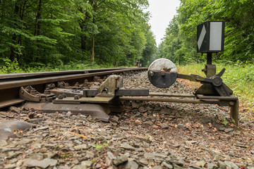 Bahn-Weiche