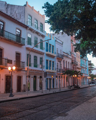 Fototapeta na wymiar Rua Bom Jesus, Recife.