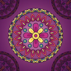 mandala floral decoration ethnic design