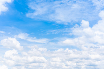 Big clouds in the sky during the sunny day. sky and clouds background.