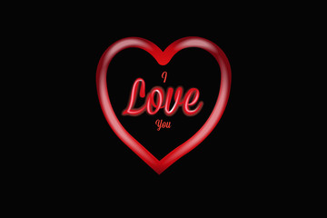 Valentines love heart icon logo vector