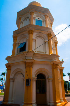 Alor Setar, Kedah, Malaysia - 8 August 2018. Balai Nobat (Musical Hall) is a tower for storing the musical instruments of "Nobat", the state of Kedah's traditional music. 