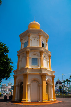 Alor Setar, Kedah, Malaysia - 8 August 2018. Balai Nobat (Musical Hall) is a tower for storing the musical instruments of "Nobat", the state of Kedah's traditional music. 